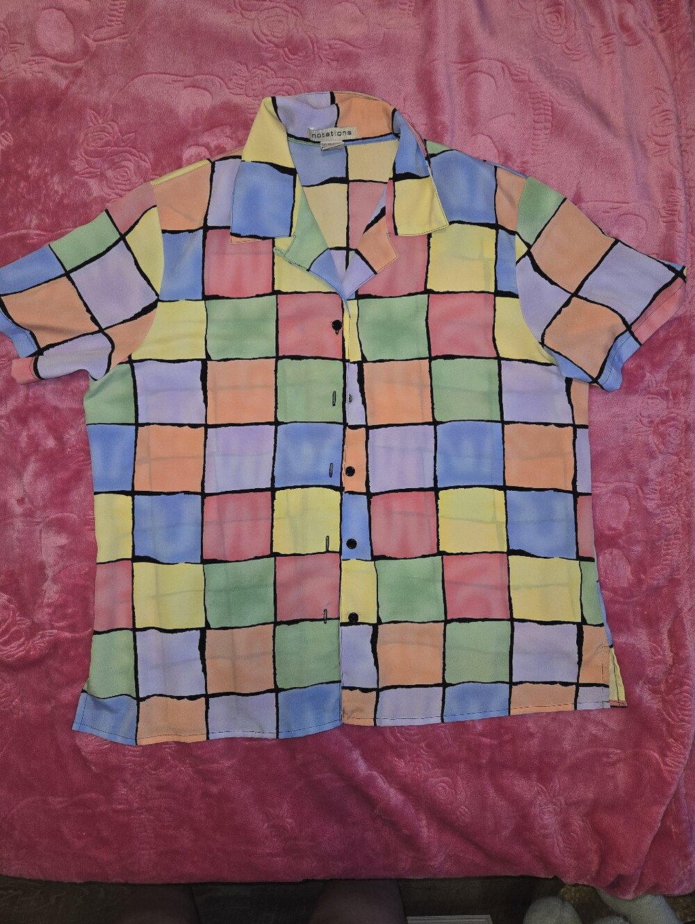Notations Pastel Color Shirt